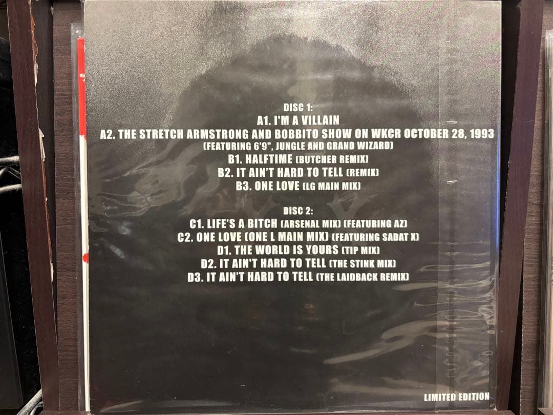 マジ激レア◾️Nas◾️illmatic XX Demos, Remixies◾️LP