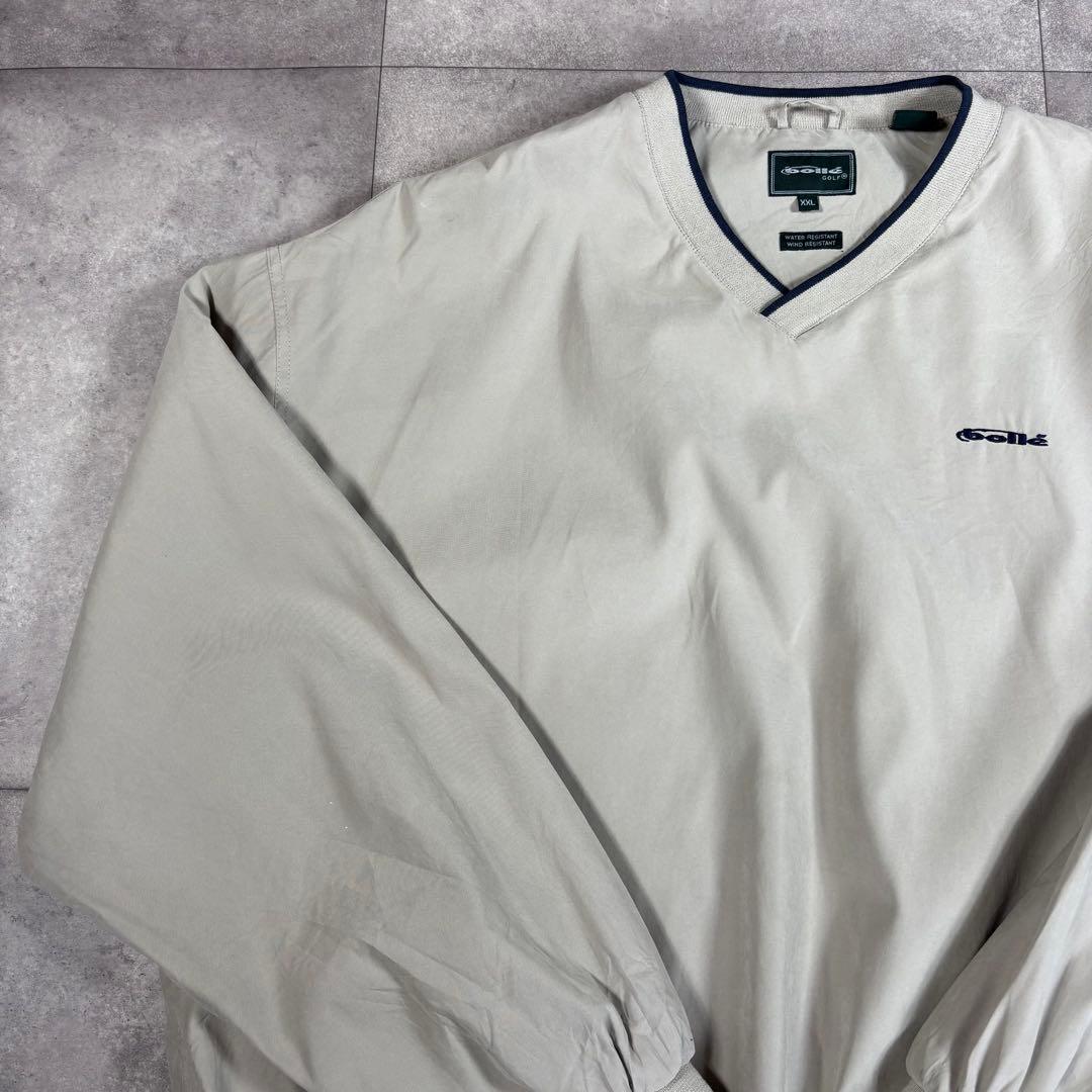 古着 bille ボレーゴルフ 2xl ベージュ ジャケット ジャンパー 希少