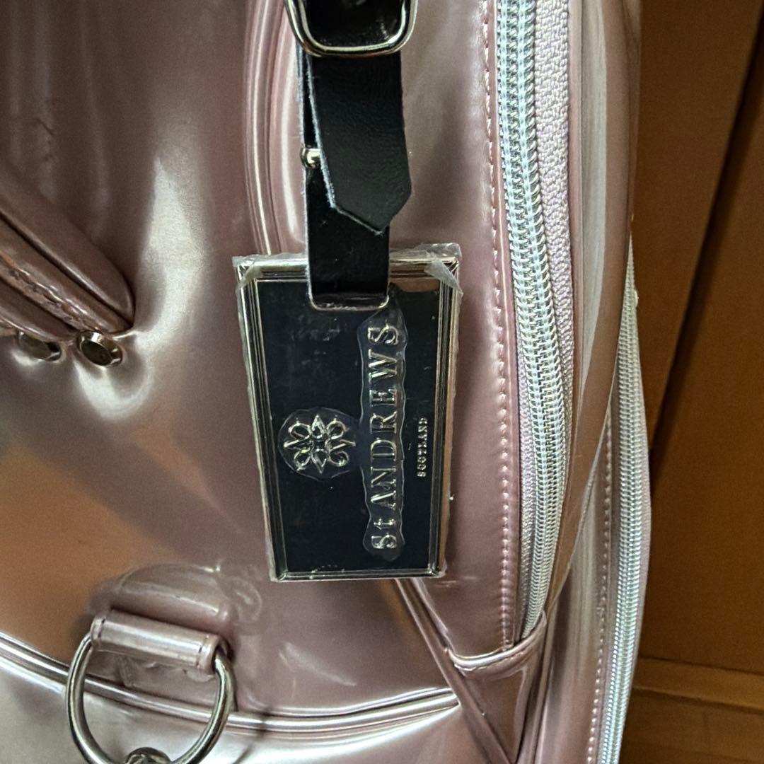 St ANDREWS SCOTLAND エナメル キャディバッグ　8.5型　美品