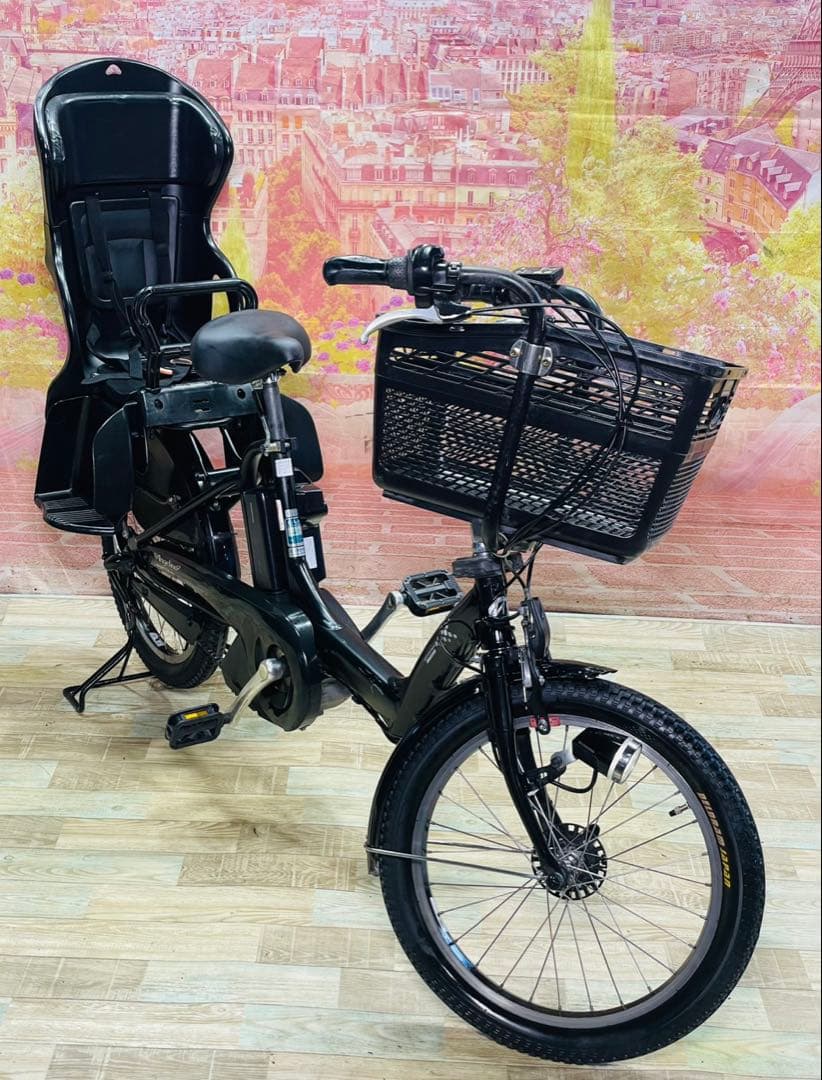 ZK3670 電動自転車 ブリヂストン アンジェリーノ 子供乗せ 20インチ