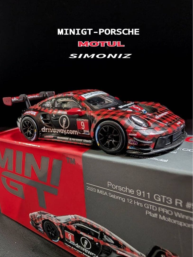 MINIGT 1/64 Porsche 911 GT3 R #9 完売品