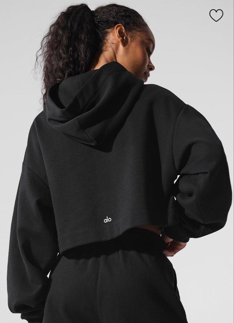 トップス alo yoga Bae Hoodie-Black (XS)