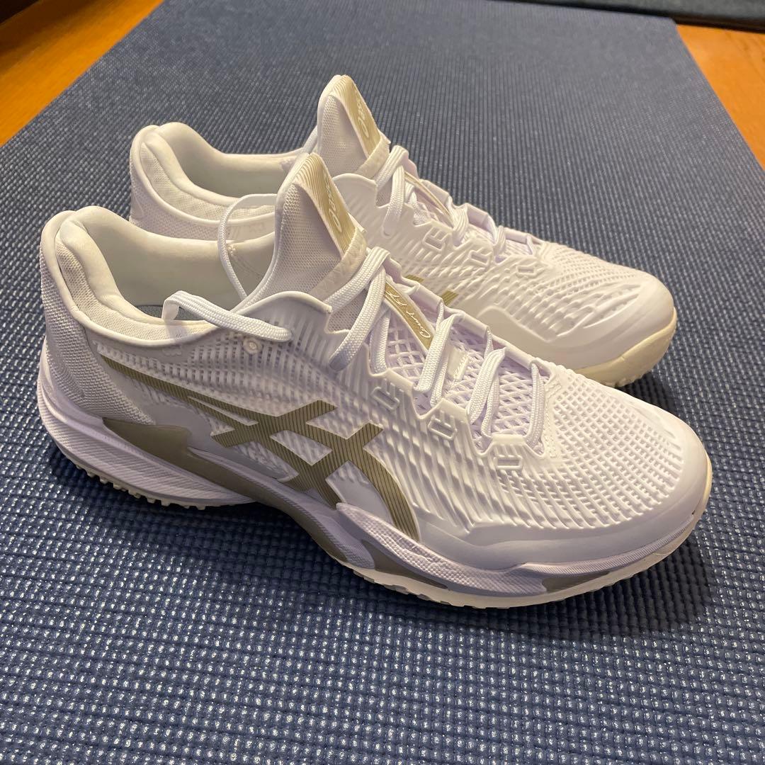 asics テニスシューズ ホワイトCourt FF