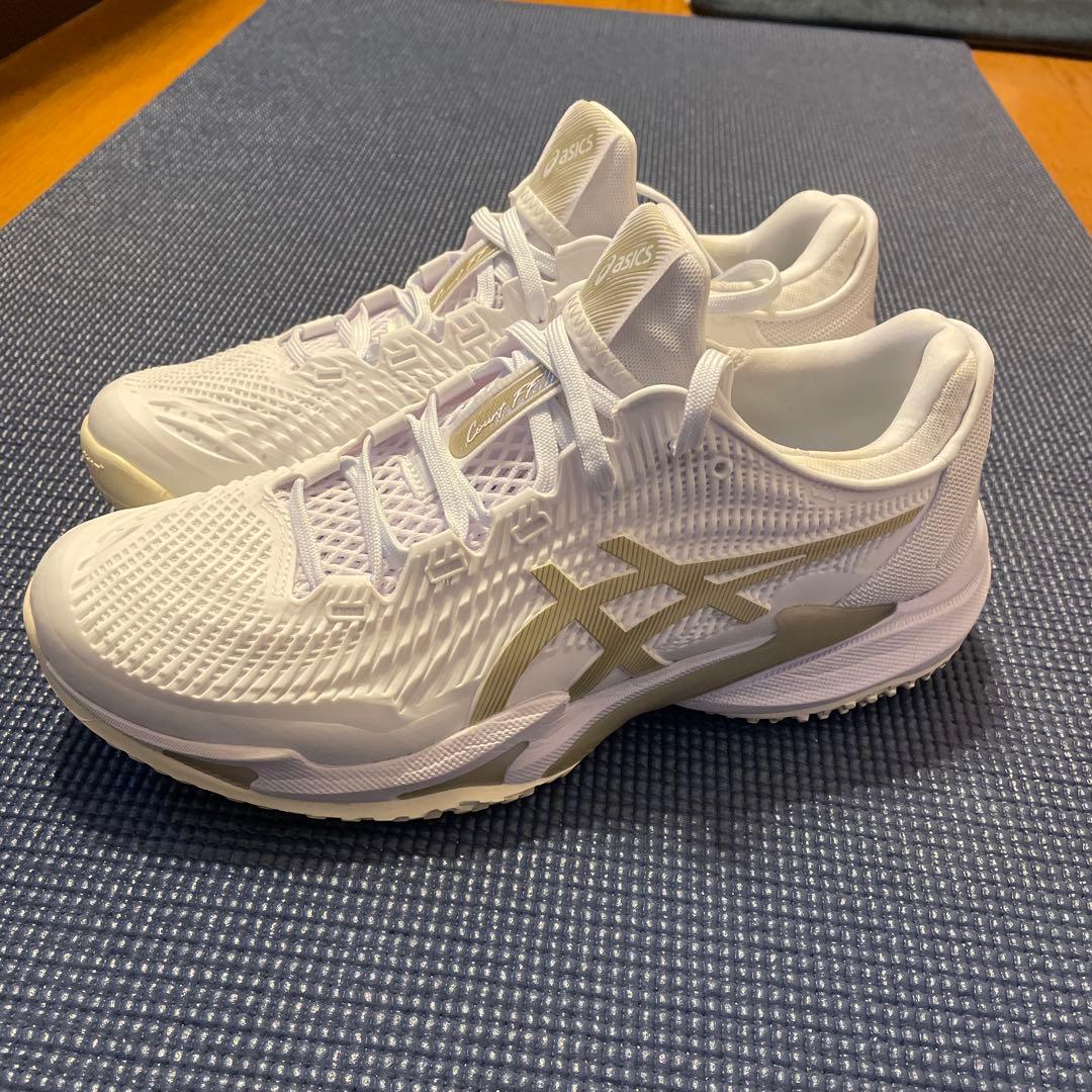 asics テニスシューズ ホワイトCourt FF
