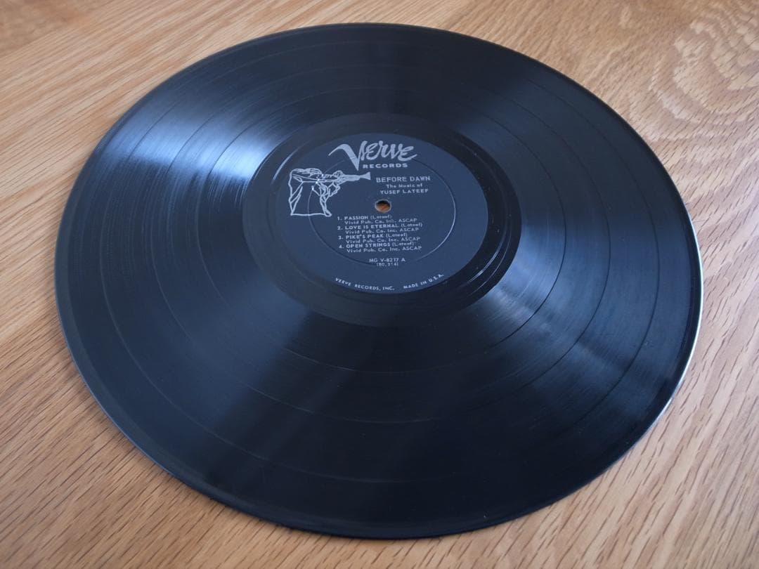 YUSEF LATEEF / BEFORE DAWN VERVE US盤 LP