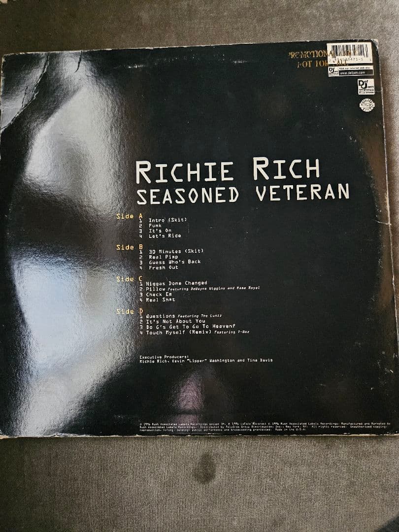洋楽 RICHIE RICH SEASONED VETERAN 2LP
