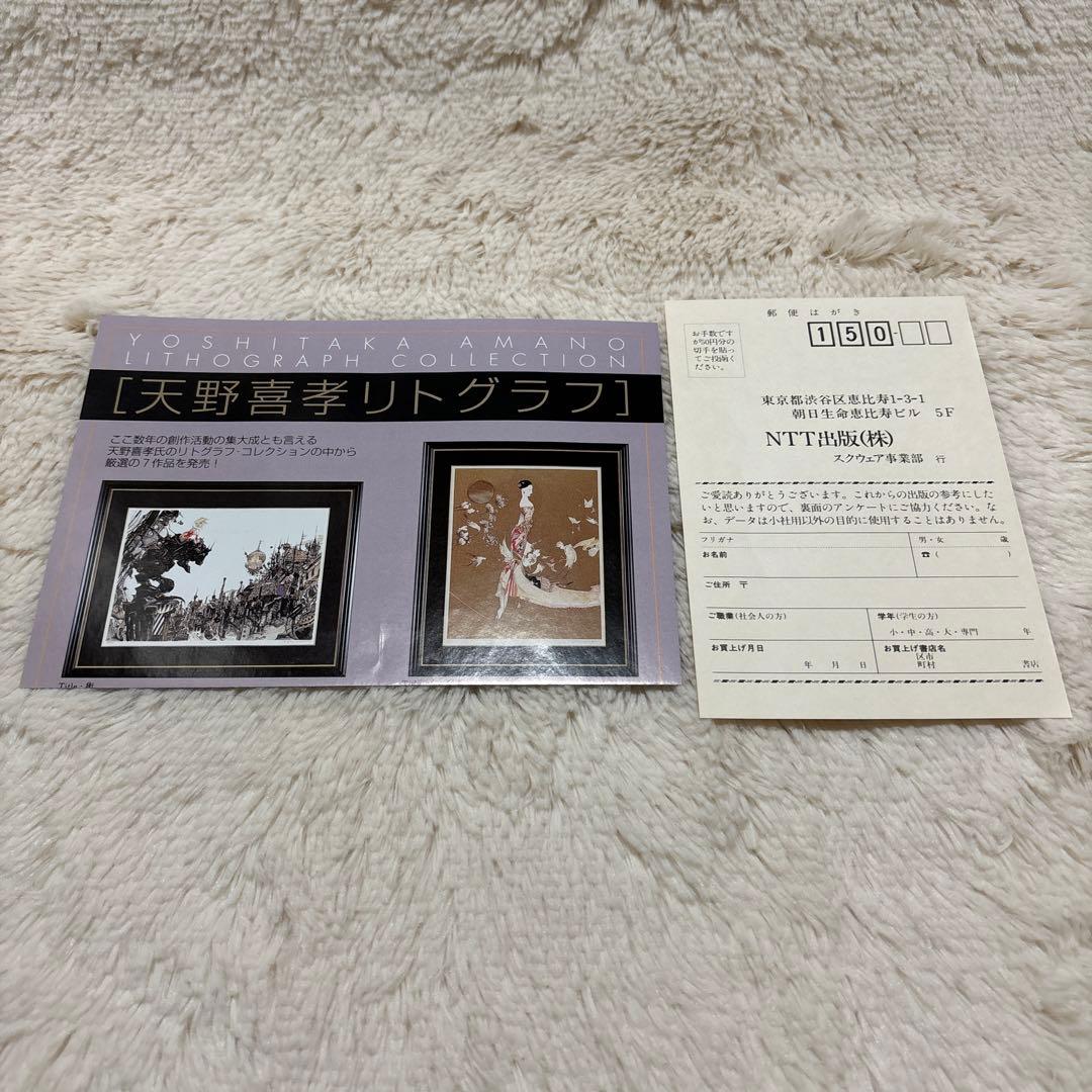 ✨希少✨天野喜孝　JAPAN ファイナルファンタジー　帯付き