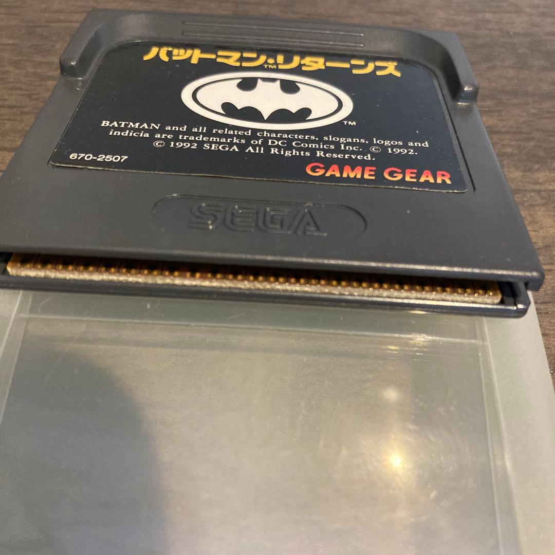 ま*だ様 バットマン・リターンズ GAME GEAR 専用ソフト　SEGA 一人