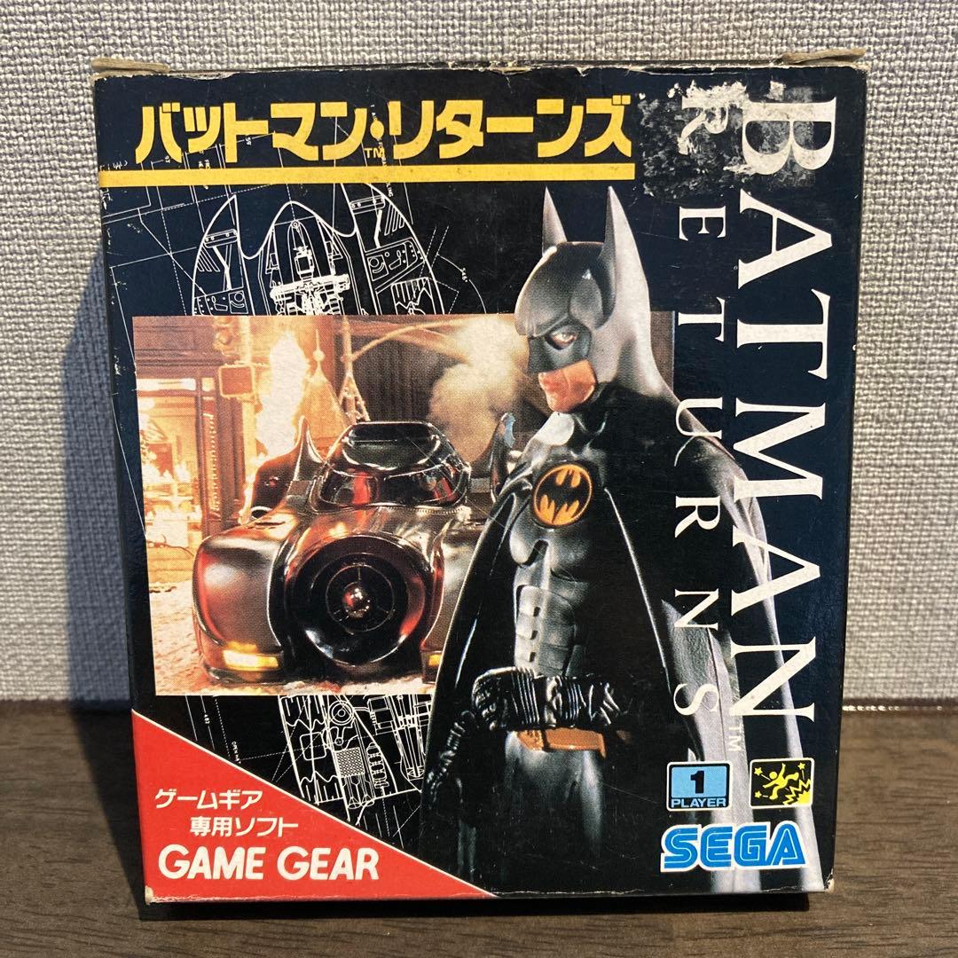 ま*だ様 バットマン・リターンズ GAME GEAR 専用ソフト　SEGA 一人