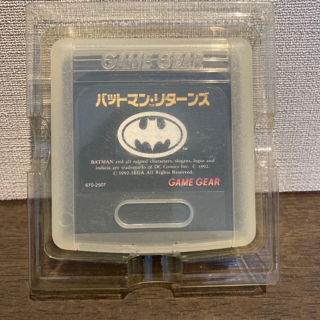 ま*だ様 バットマン・リターンズ GAME GEAR 専用ソフト　SEGA 一人