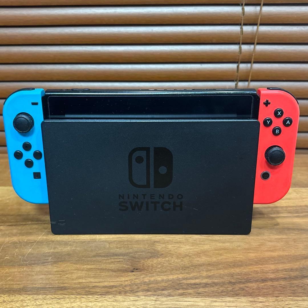 動作品■Nintendo Switch 本体 青/オレンジ 任天堂スイッチ