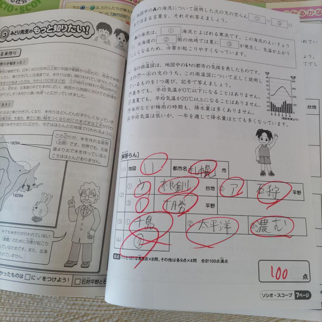 ソシオ・スコープ 440-01 小4 学習参考書