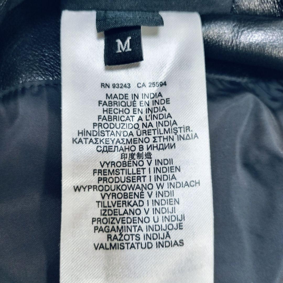 【美品】DIESEL ダブルライダース シープスキン ブラック ブラック　 羊革