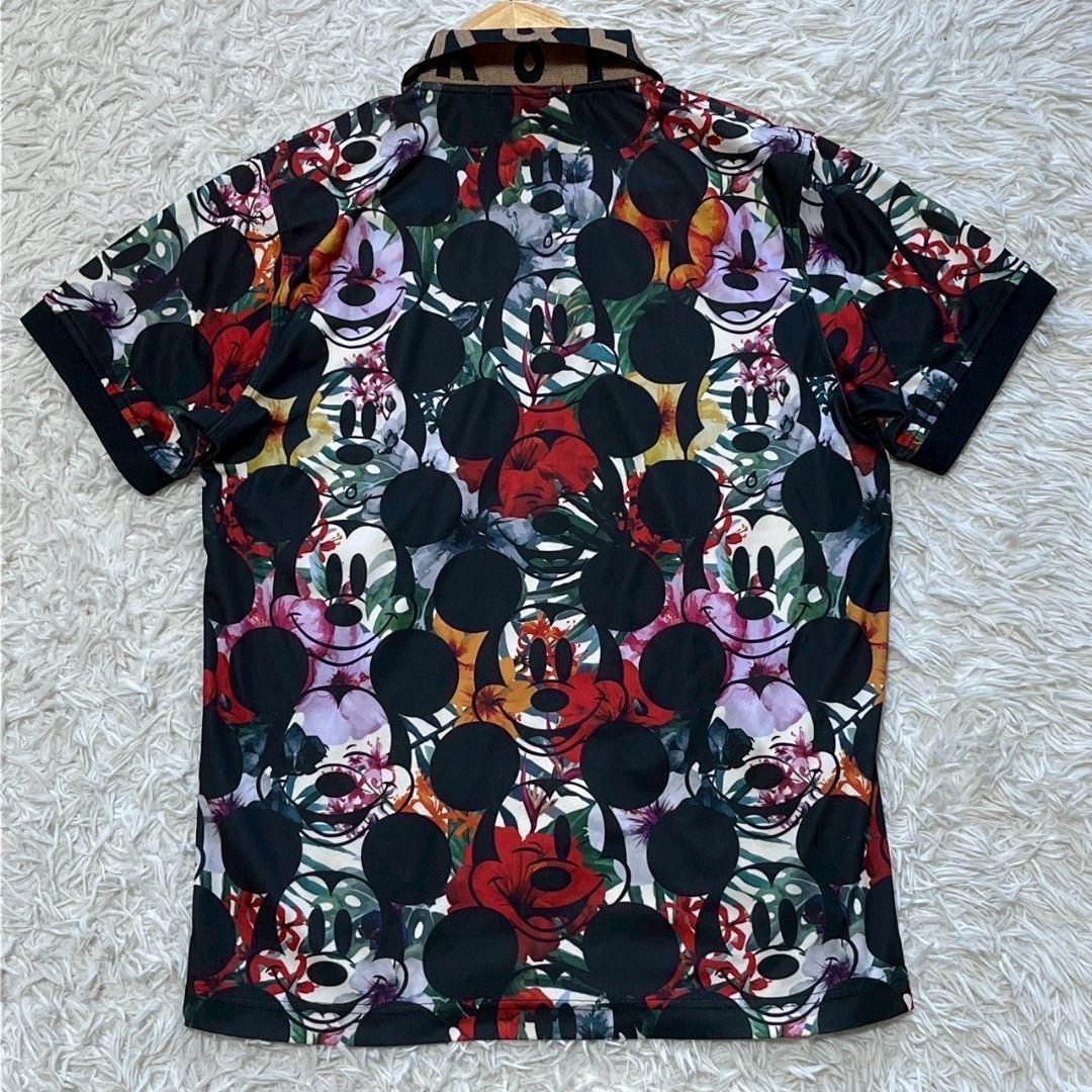 別注 MARK&LONA ミッキー ディズニー ポロシャツ Lサイズ