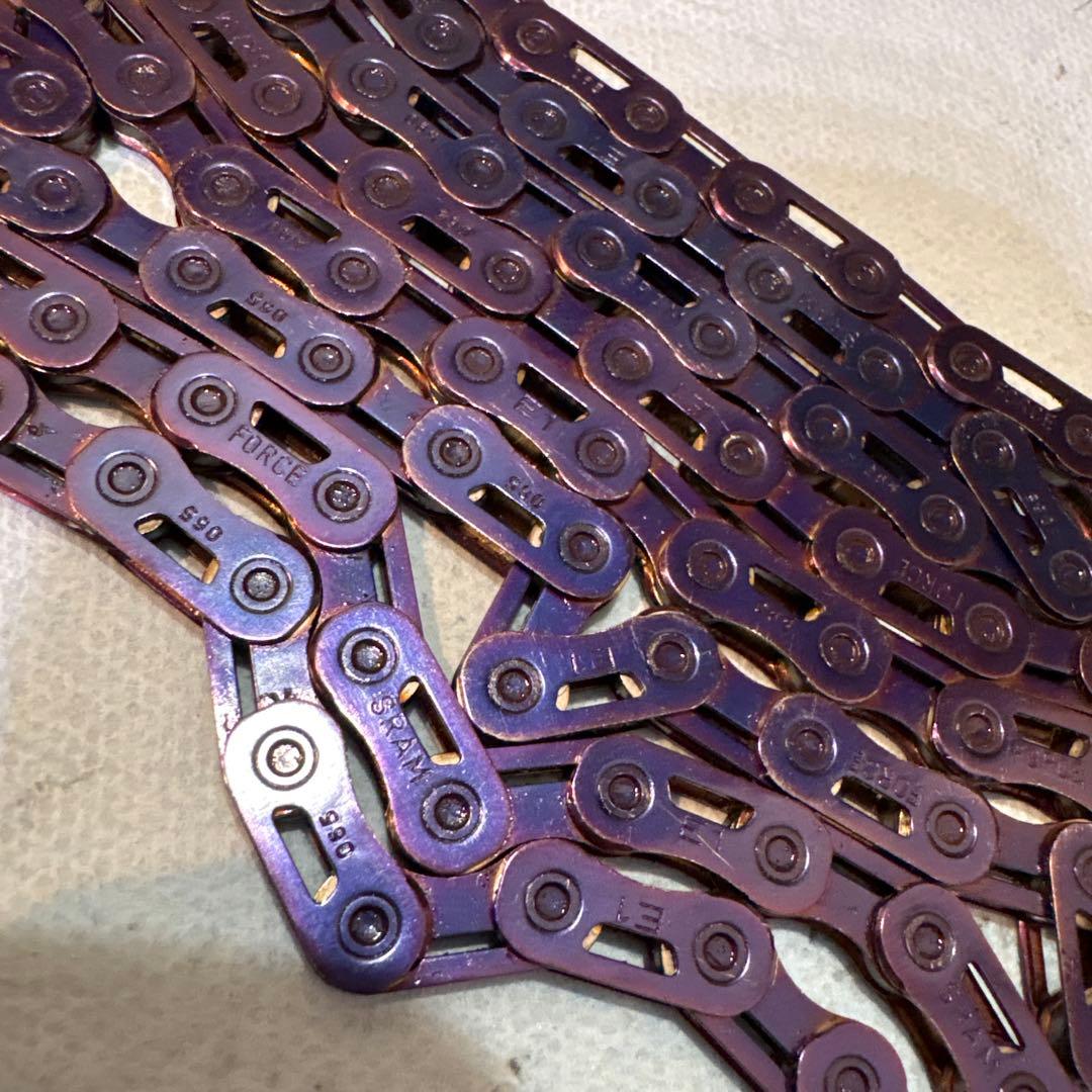 sram Force AXS Flattop E1 Purple チェーン