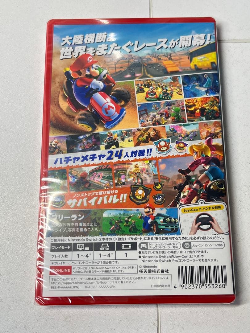 [未開封] Switch2 マリオカードワールド ソフト