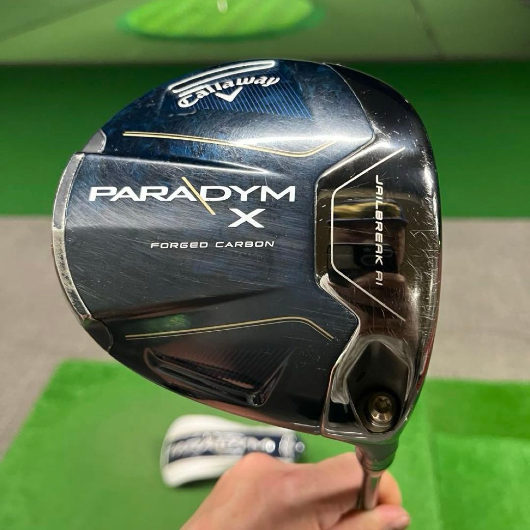 Callaway Paradym X ドライバー【ヘッドカバー付】シャフトS