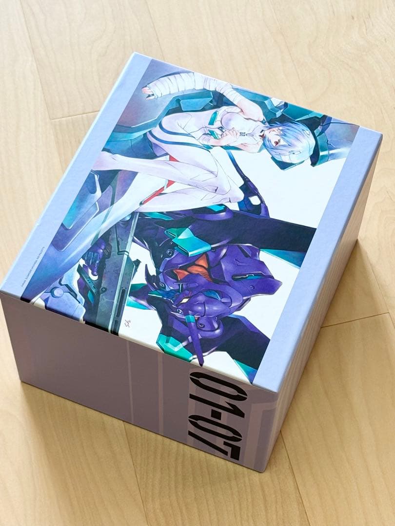 新世紀エヴァンゲリオン愛蔵版　全巻収納ボックス　BOX 綾波レイ　初号機　エヴァ