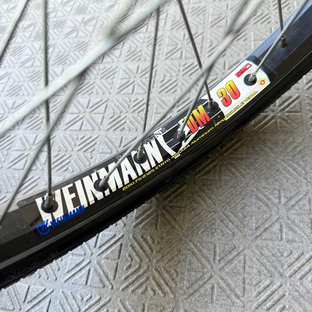中古 KUWAHARA KZ-01 純正 2018 BMX Wheel Set