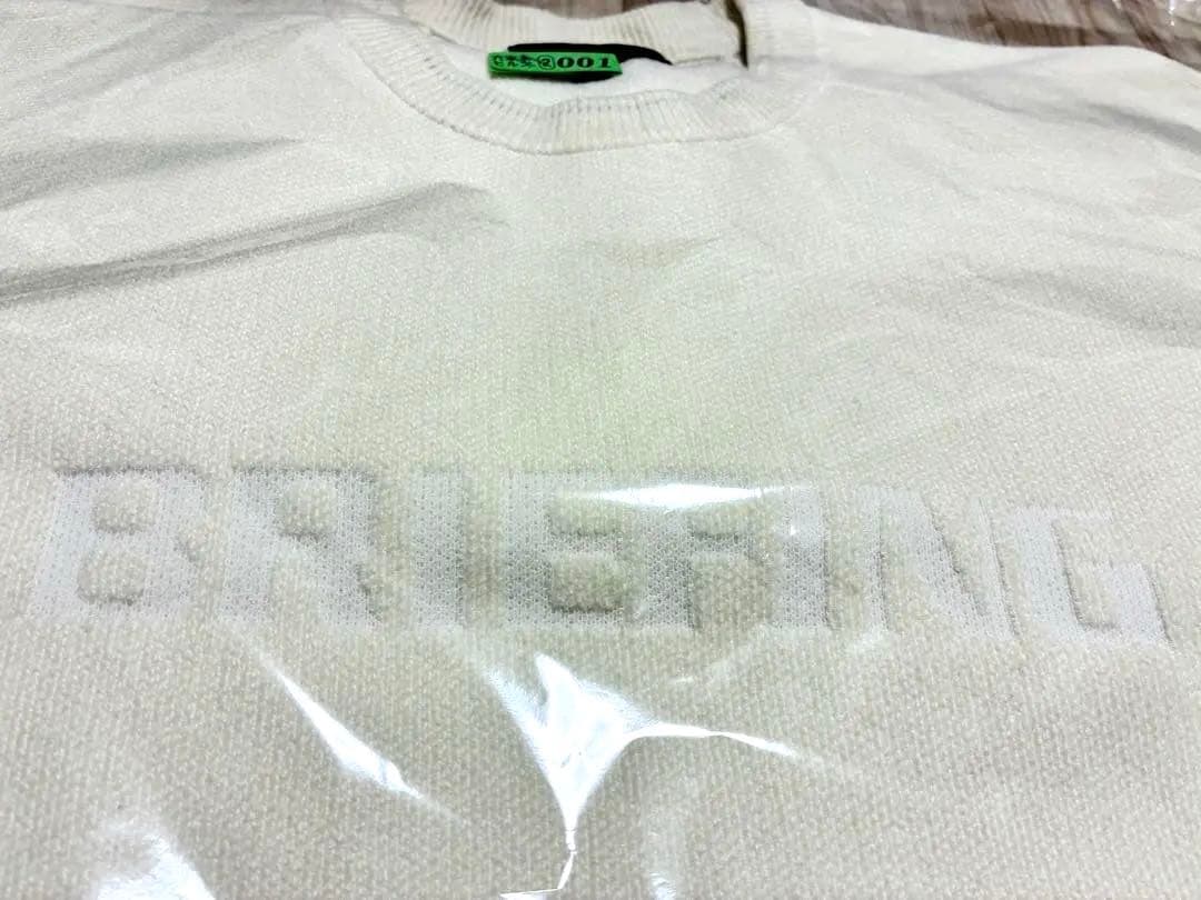 メンズウェア BRIEFING MEN'S MOLE YARN CREWNECK KNIT