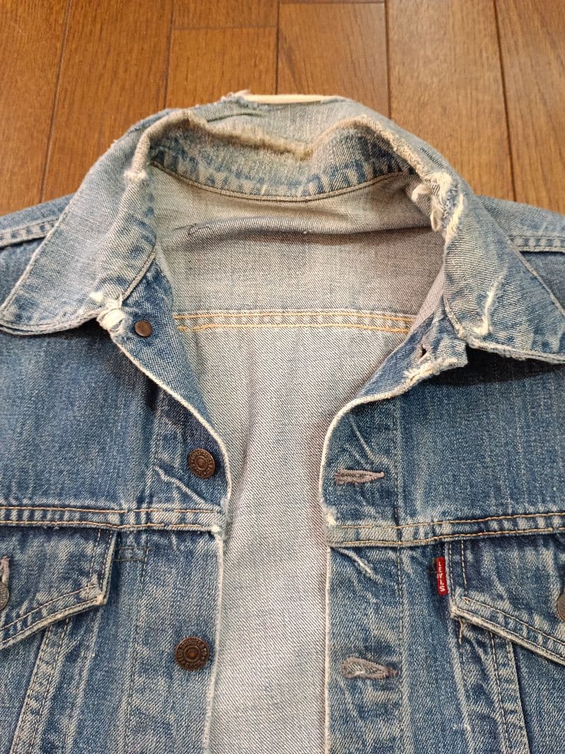 《ファブリック》Levi's　557 60s 3rd ビッグE デニムジャ