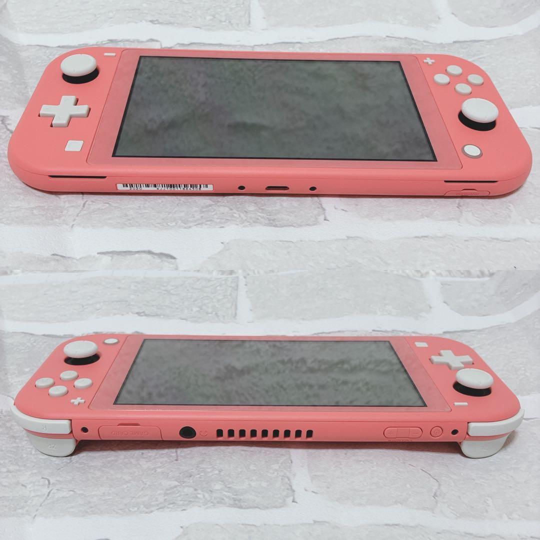 極美品　Nintendo Switch Lite ピンク 本体　箱付 動作確認済