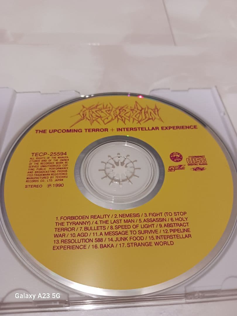 【 国内盤（廃盤）】Assassin 1in2 スラッシュメタル 名盤 レア盤