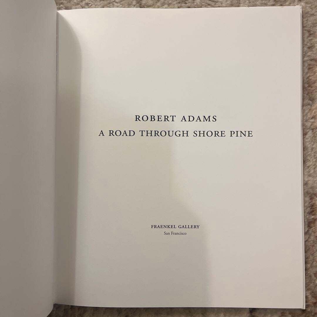 Robert Adams 写真集