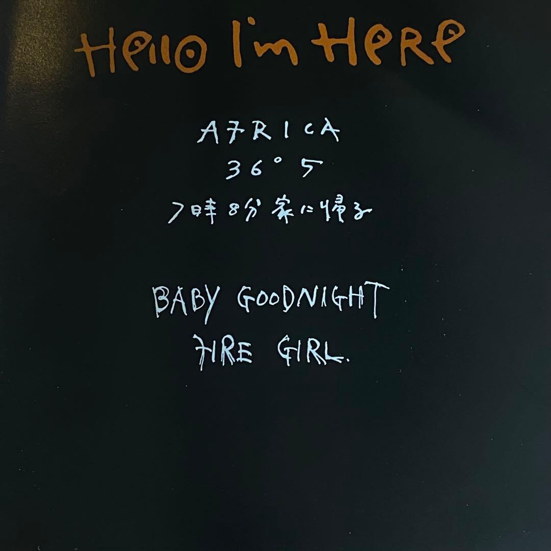【廃盤】Heatwave Hello I'm Here 山口洋　ヒートウェイヴ