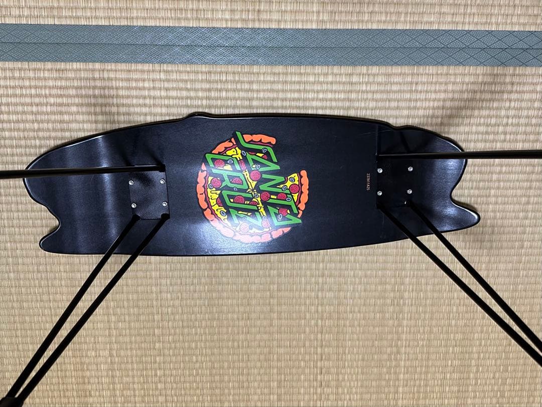 忍者タートルズ スケボーデッキ スタンド 美品 SANTACRUZ