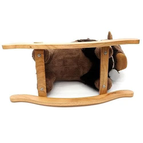 C06173 未使用品 IL BISONTE 特大 バッファロードール 置物