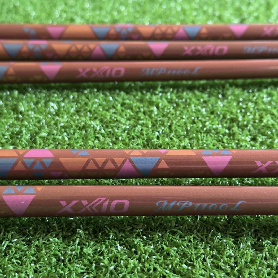 【レディース R】ゼクシオ11 アイアン 5本 セット ボルドー XXIO11