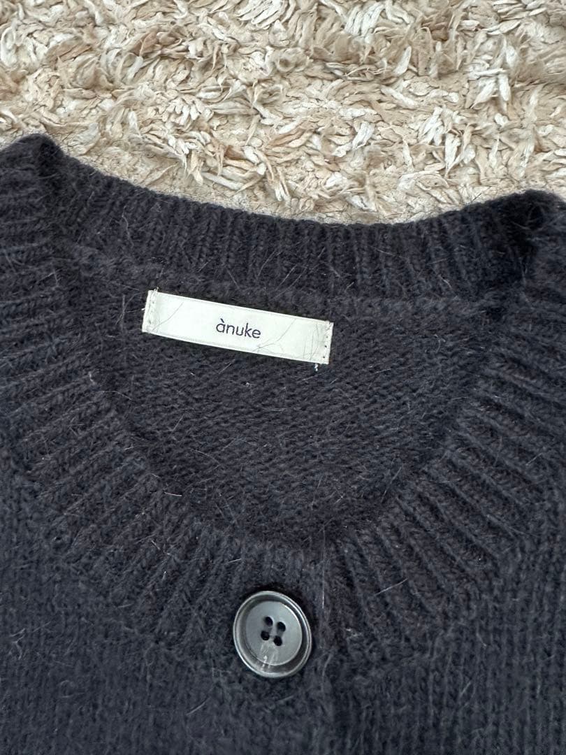 anuke Crewneck Botton Vest クルーネックボタンベスト