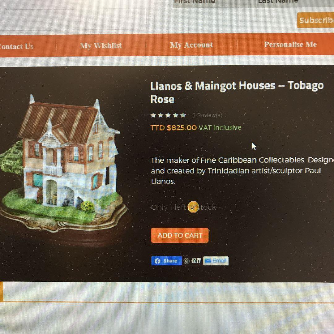 ⭐️Llanos & Maingot Houses Tamaho Rose