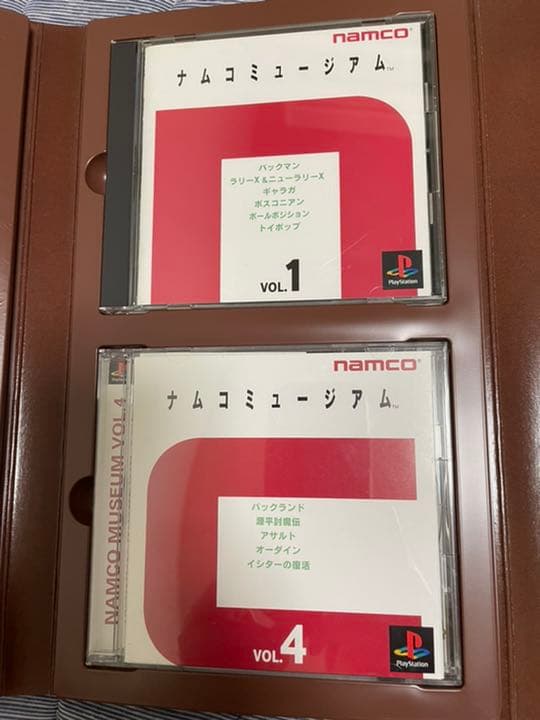 PS　ナムコミュージアム　ソフト６枚フルセット　BOX付