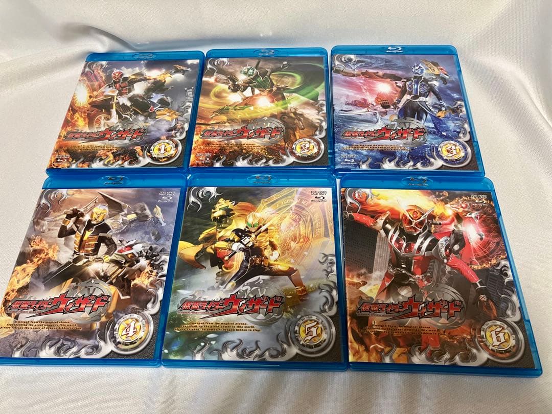 仮面ライダーウィザード Blu-ray BOX 全巻　全13巻 ブルーレイ　特撮