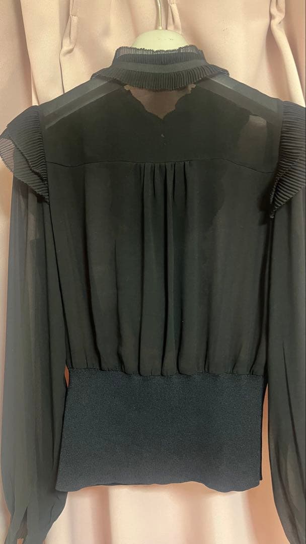 Sov. / ギャザーフリルデザインブラウス 36 ⭐︎ 美品