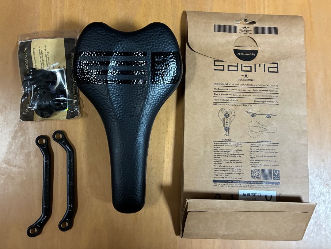 bikeyoke sagma サドル 142mm ブラック中古美品！
