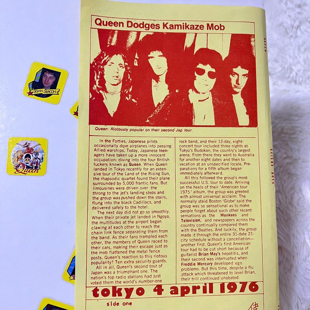 【超希少】Queen / Geisha Boys レコード 1976年来日公演