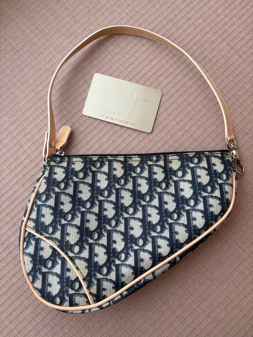 Dior トロッター　PVC サドルバッグ【正規品】
