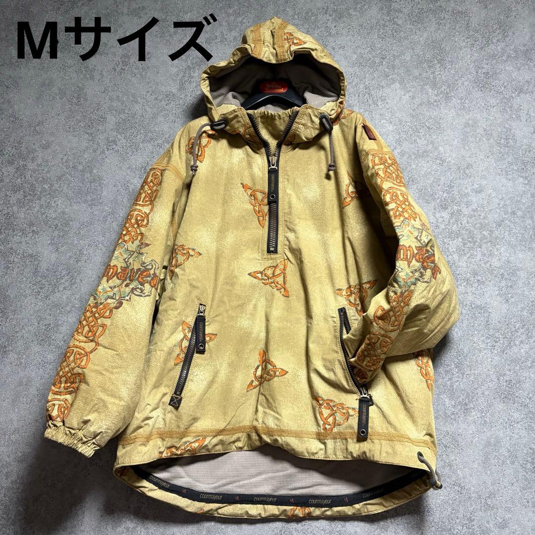 中古　美品　courmayeur クールマイヨール　マウンテンパーカーブルゾンM