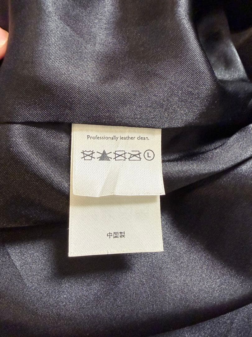 eddie bauer LEGEND レザージャケット ブラック L