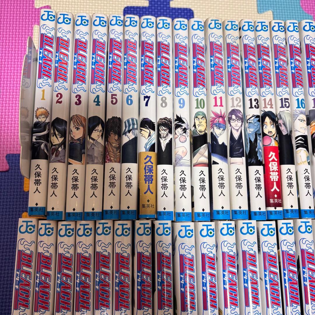 ポ*メ様 BLEACH ブリーチ　全巻 初版　全７４巻　完結　セット　まとめ売り