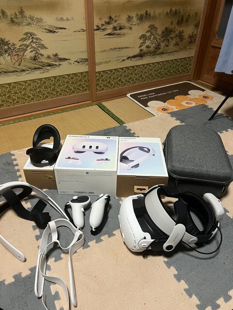  Quest 3 512g フルセット BOBOVRバッテリー付き 美品