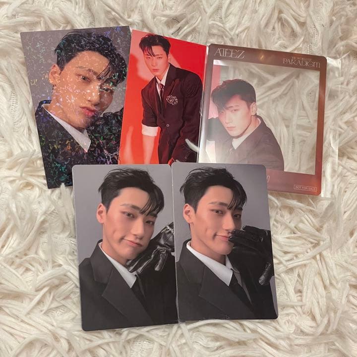 ATEEZ アチズ PARADIGM サン チェサン 特典 トレカ セット