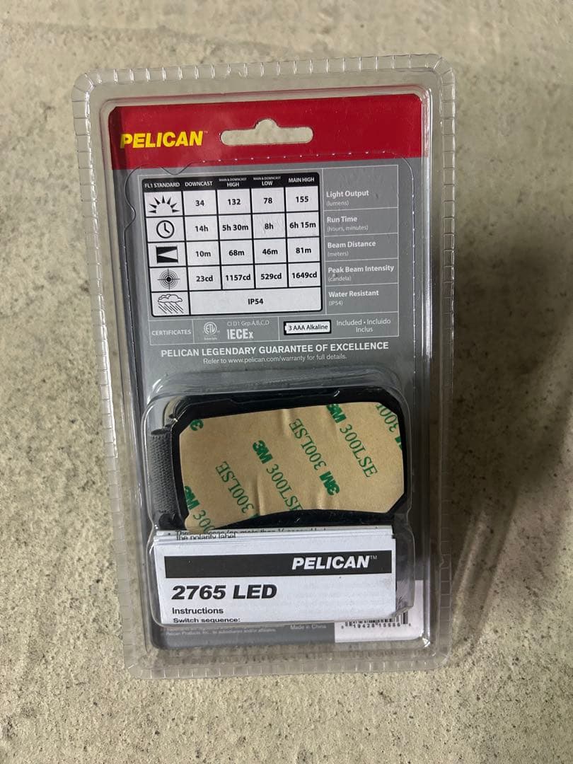 Pelican 2765 LED ヘッドランプ