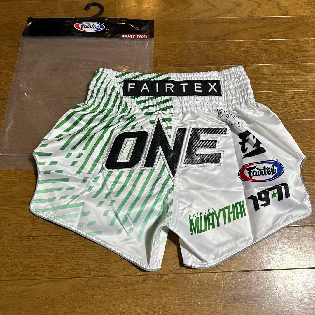 ONEルンピニー FAIRTEXムエタイパンツ Mサイズ　与座優貴選手着用