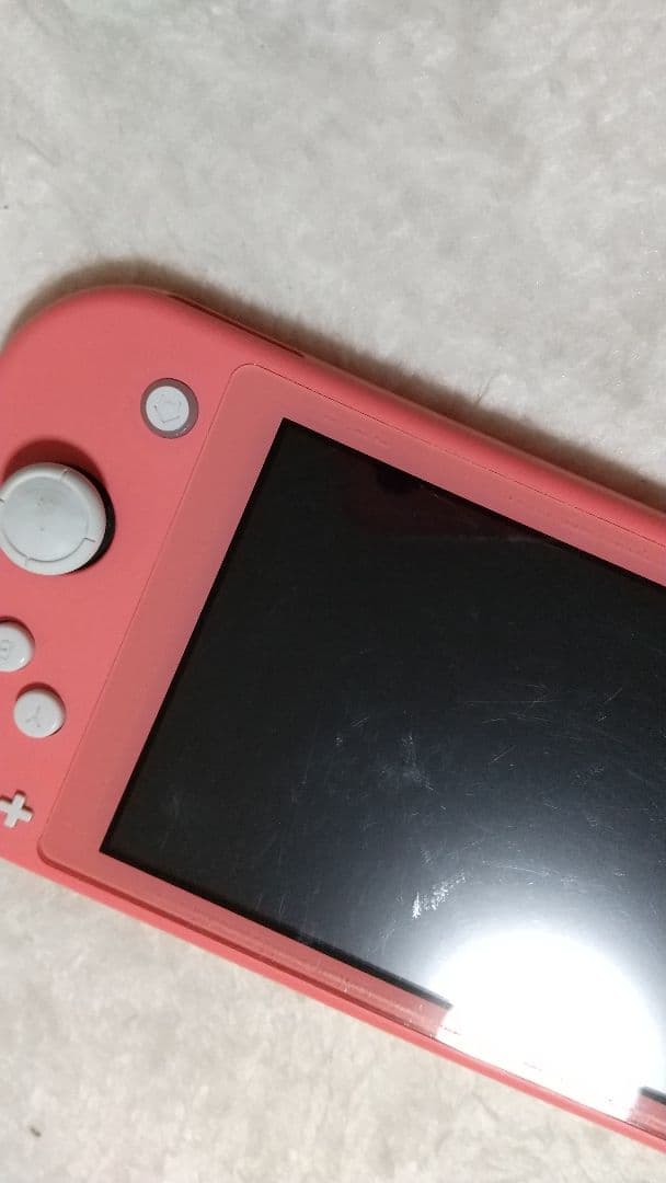 ジャンク Nintendo Switch Lite ピンク 不動品
