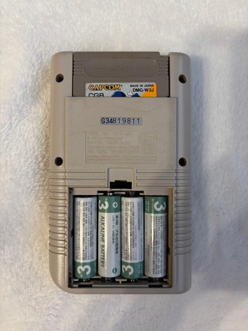 【動作良好】初代 ゲームボーイ 本体 DMG-01 電源・音・各種ダイヤルOK
