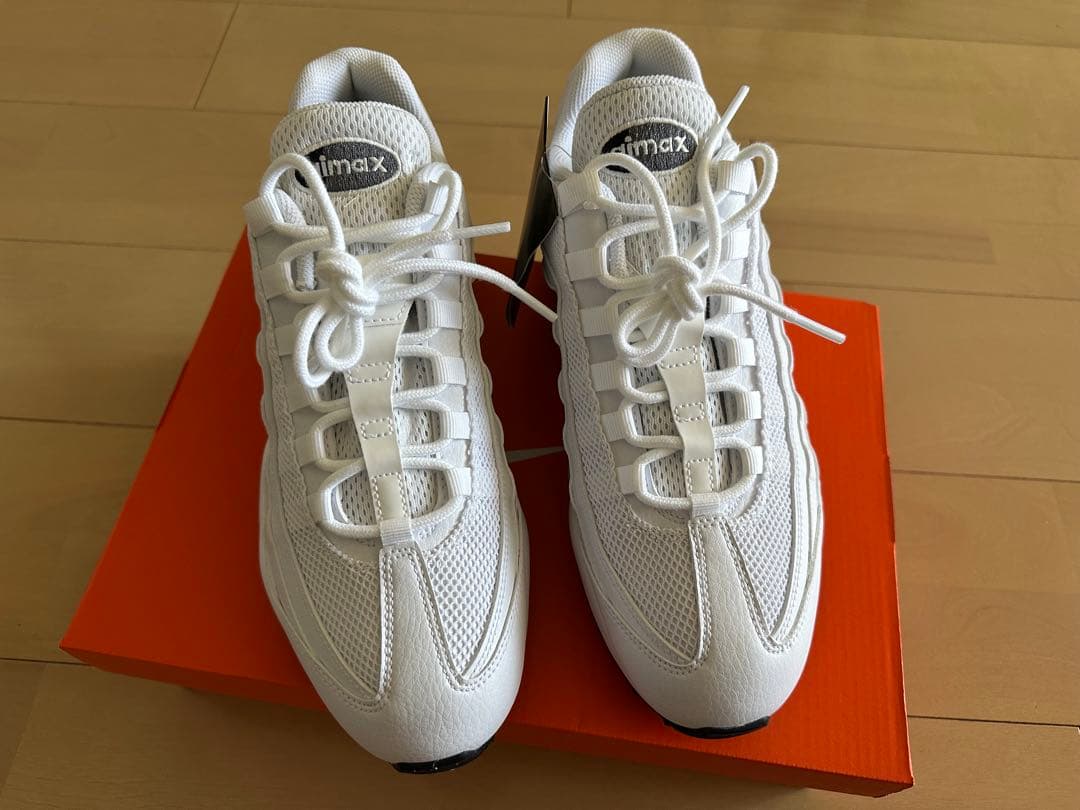 シューズ(男性用) NIKE AIRMAX 95 GOLF white